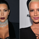 Illustration for article titled Amber Rose Is Being Accused of Copying Kim Kardashian's Emojis